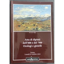Asta di Dipinti dell'800 e del '900 - Orologi e Gioielli - Galleria Sant'Agostin