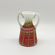 Antico vaso in vetro di Murano