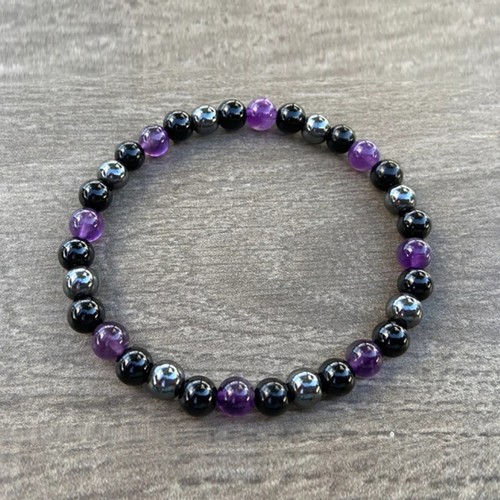Bracciale elastico pietra - in,