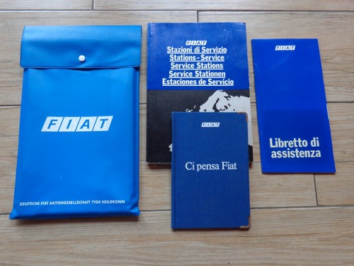Lotto cartaceo documenti fiat - documenti,