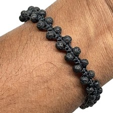 Bracciale Pietra Lavica Fatto