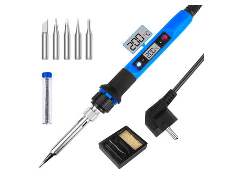Saldatore stagno 80w kit - saldatore,