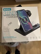 Caricabatterie Wireless Base Stazione di Ricarica QI Induzione Intelligente WL15