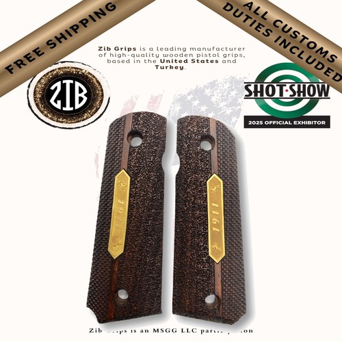 Zib grips ottone - grips, 1911