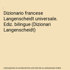 Dizionario francese