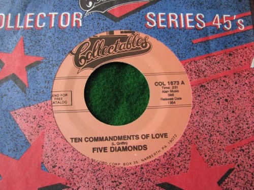 Five diamonds ten - five,