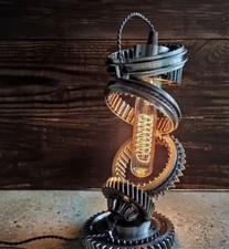 Lampada tavolo industriale - lampada,