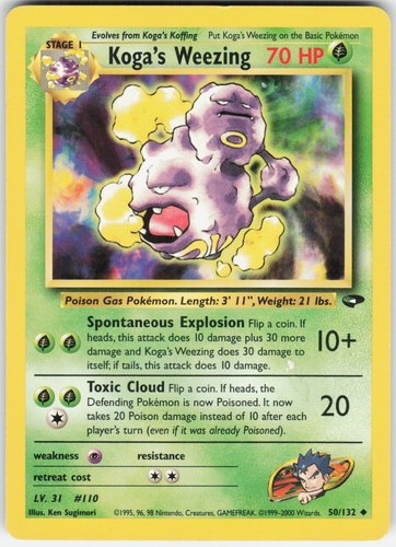 Pokemon koga weezing 050 - pokemon,