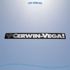 CERWIN VEGA emblema badge