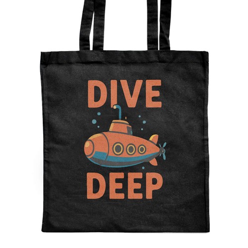 Borsa tote nera dive deep - borsa,