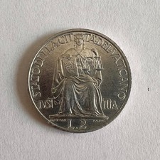 Vaticano 2 Lire 1949 - Pio XII