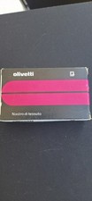 2 Bobine nastro Ribbon macchine da scrivere olivetti Originali D'epoca Sigillate