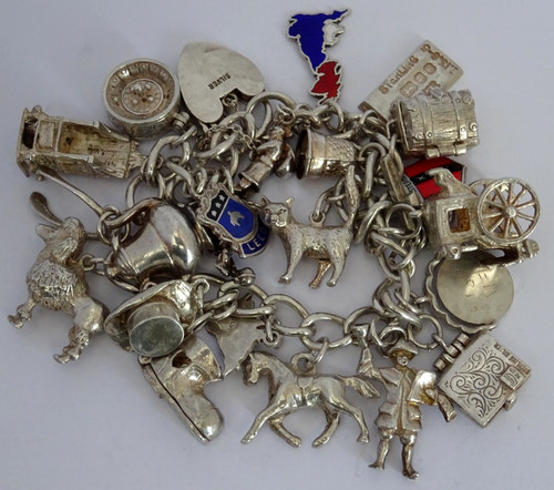Bracciale vintage argento