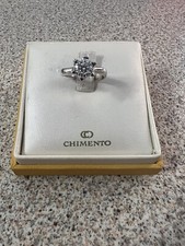 Anello Chimento con Diamanti Tot. 0,40 ct.
