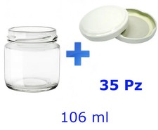 35 Barattoli Vetro 106 ml
