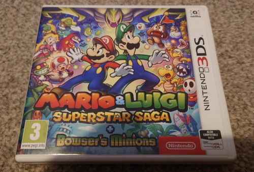 Mario luigi superstar - mario, saga