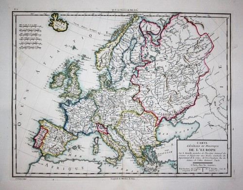 Mappa dell europa - dell'europa, continentale