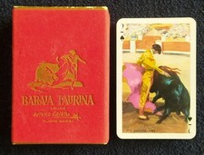 CARTE DA GIOCO ANTICHE 1965 BARAJA TAURINA PINTOR ANTONIO CASERO FOURNIER 