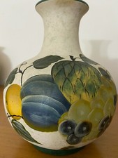 Vaso in ceramica dipinto a