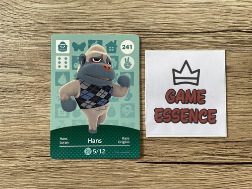 Carte amiibo animal - carte,