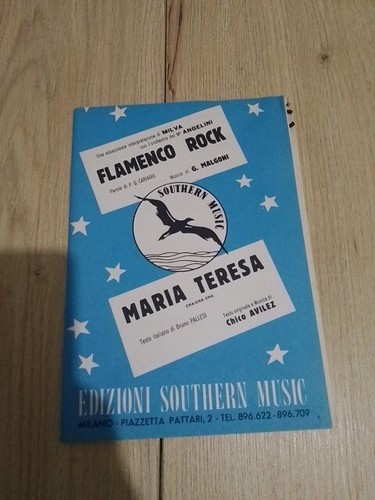 Milva flamenco rock spartito - milva,