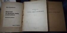 Elio Giangreco ESERCIZI DI SCIENZA DELLE COSTRUZIONI In 3 Volumi ed Liguori 1977
