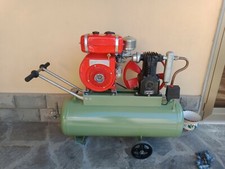 MOTOCOMPRESSORE A SCOPPIO LOMBARDINI CECCATO 100 LITRI