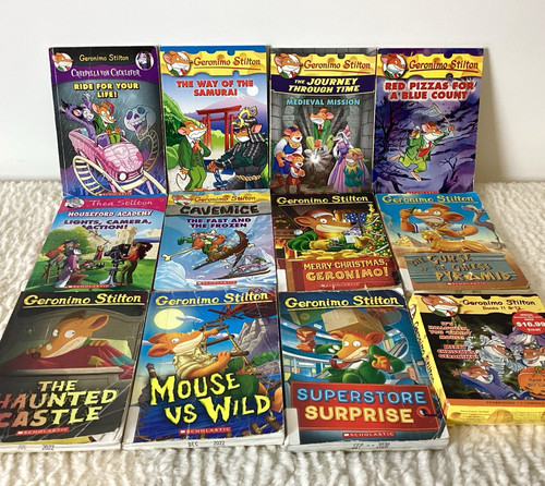Geronimo thea stilton books - stilton,