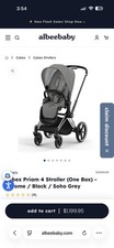 New sealed box cybex - new,