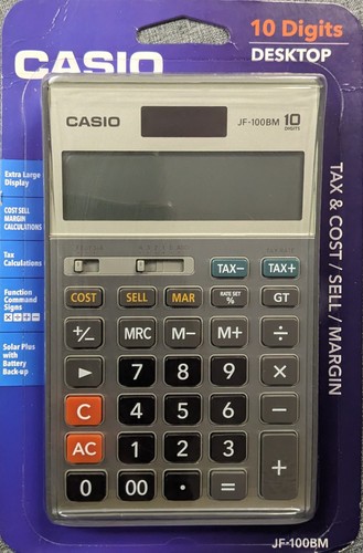 Casio 100bm calcolatrice 10 - jf-100bm,