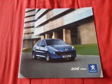 Rara PEUGEOT 206 PLUS Brochure