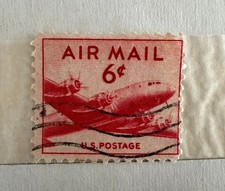 Francobollo USA 1949 Airplane