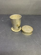 Antica Coppa Ciclisti Pieghevole 1897 Brevetto Data Vintage Tandem Bicicletta Viaggio