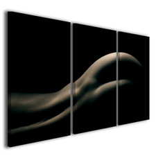 Quadro nudo donna su tela