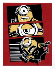 Minions Rise of Gru Alla ricerca del mini boss adesivo da collezione 118
