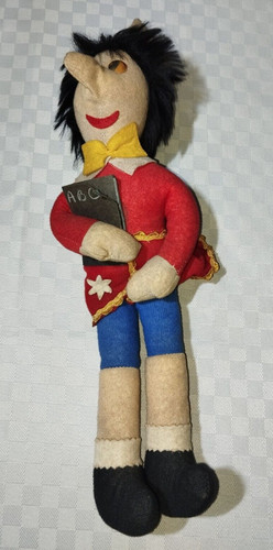 Vecchio bambolotto bambola - vecchio,