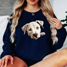 Felpa da donna Pit Bull Dog Lover Animals regalo proprietario di animali...