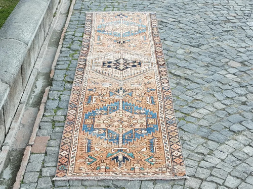 Tappeto vintage turco - fatto, a