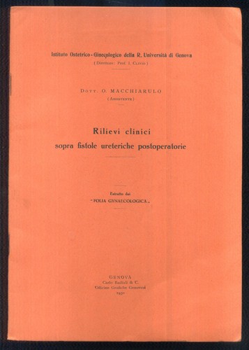 Medicina rilievi clinici - rilievi,