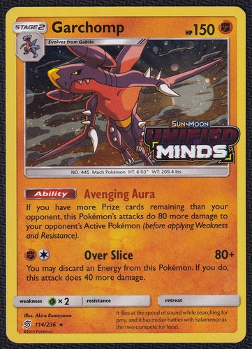 Pokemon garchomp 114 236 - pokemon,