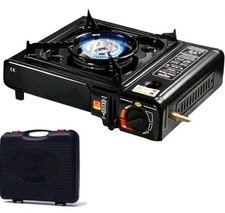 Fornello a Gas da Campeggio a Doppio attacco Cartucce di gas Butano o Bombola