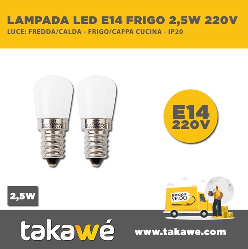 Lampadina led e14 mini - e14,
