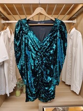 ZARA PICCOLO ABITO VERDE MINI