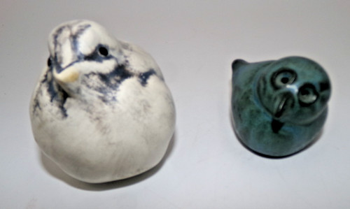Lotto ceramiche uccellini - lotto, 2