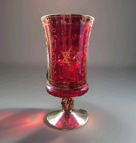 Murano jewish kiddush bowl - 💥murano,