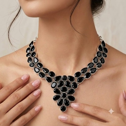Collana gioiello argento - gioiello, in