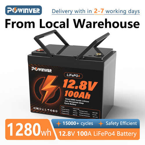 Batteria solare lifepo4 100ah - batteria,