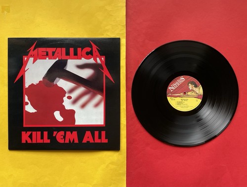 Metallica kill all vinyl - metallica, em