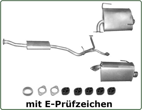 Set scarico per - set, subaru