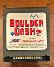 BOULDER DASH FOR ATARI 400 800 600XL 800XL 1200XL 65XE 130XE XEGS FIRST STAR SW